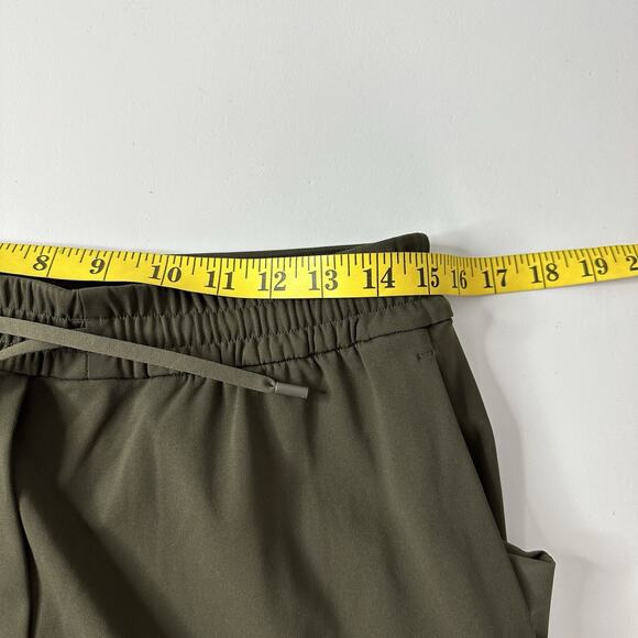 Lululemon Pants Womens Medium Green Straight Leg MidRise Pant Luxtreme Olive - Picture 9 of 13
